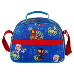 Hot Spiderman Azul Bolsa Portamerienda 3D Spinners