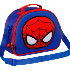 Sale Spiderman Azul Bolsa Portamerienda 3D Bobblehead