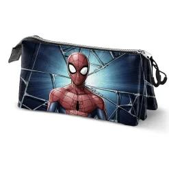 Discount Spiderman Azul Estuche Portatodo Triple Maximum
