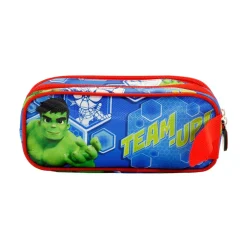 Best Spiderman Azul Estuche Portatodo Doble 3D Circles