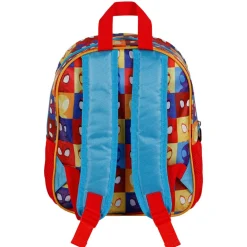 New Spiderman Azul Mochila 3D Pequeña Three