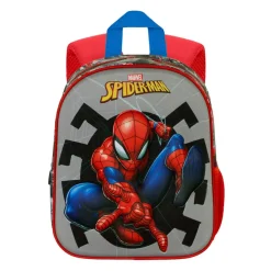 Discount Spiderman Gris Mochila 3D Elite Symbol