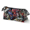 Sale Spiderman Multicolor Estuche Portatodo Triple Panels
