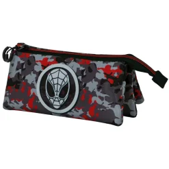 Best Spiderman Multicolor Estuche Portatodo Triple ECO Spidercammo