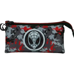 Best Spiderman Multicolor Estuche Portatodo Triple ECO Spidercammo