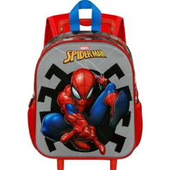 New Spiderman Multicolor Mochila 3D con Ruedas Pequeña Symbol