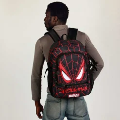 Sale Spiderman Negro Mochila Fight FAN 2.2 Vision