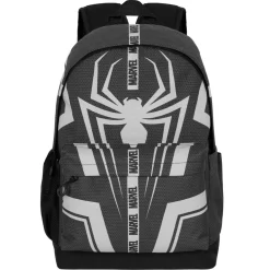 Outlet Spiderman Negro Mochila HS PLUS Town