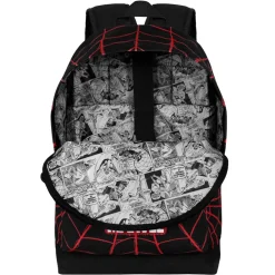 Fashion Spiderman Negro Mochila HS FAN 2.2 Vision