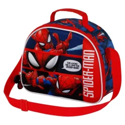 Discount Spiderman Rojo Bolsa Portamerienda 3D Stronger