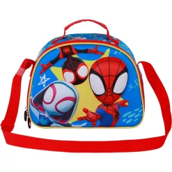 Discount Spiderman Rojo Bolsa Portamerienda 3D Amazing