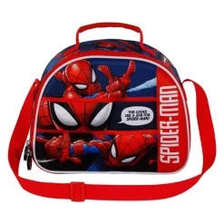 Discount Spiderman Rojo Bolsa Portamerienda 3D Stronger