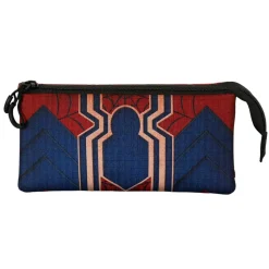 New Spiderman Rojo Estuche Portatodo Triple Drop