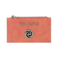 Fashion Vaiana Rojo Tarjetero Slim Coral