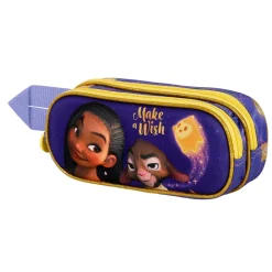 Online Wish: El Poder De Los Deseos Lila Estuche Portatodo Doble 3D Star